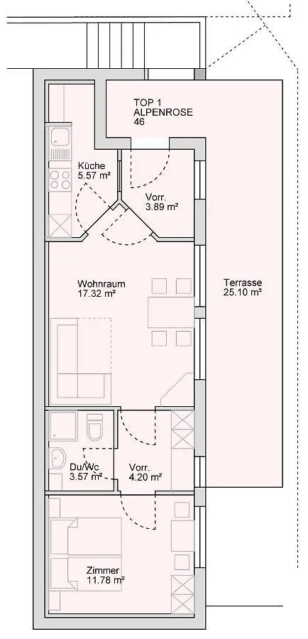 Appartement Kalkus-Soelden Apartment